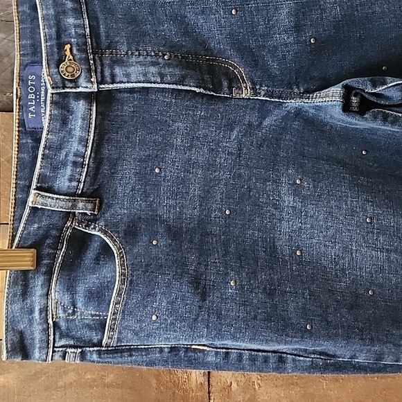 Talbots Simply flattering 5 pocket ankle jeans size 14P - Picture 2 of 11